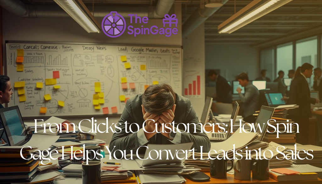 From Clicks to Customers: How SpinGage Helps You Convert Leads into Sales